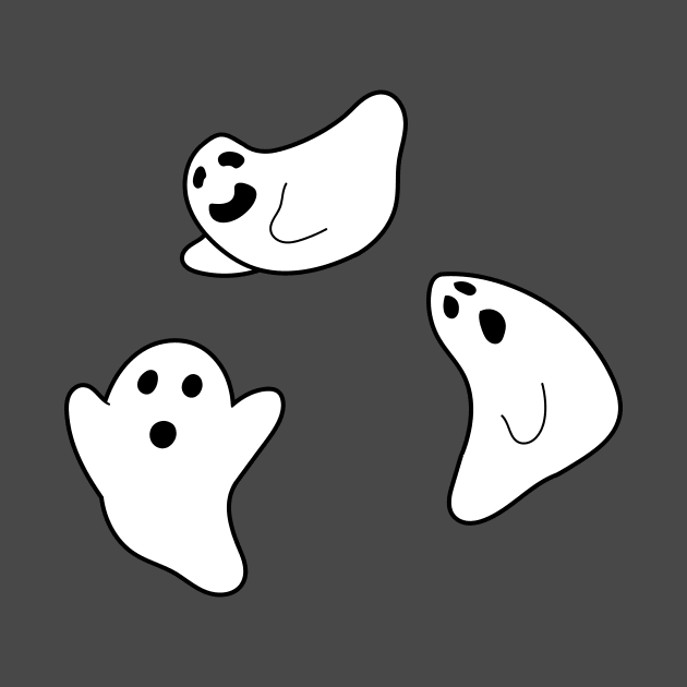 Three ghost print by Cathalo