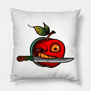 Dangerous apple Pillow