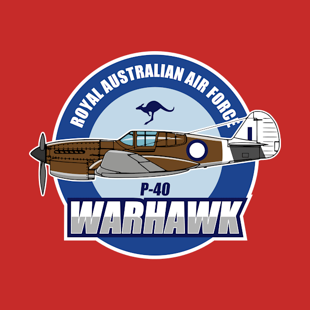 RAAF P-40 Warhawk by Tailgunnerstudios