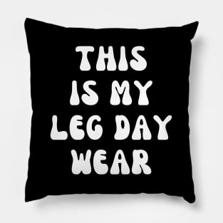 Leg Day Pillow