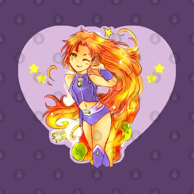 ✩ Starfire ✩ by candypiggy