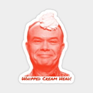 Whipped Cream Head Magnet