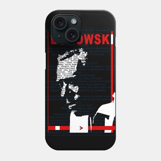 Charles Bukowski Phone Case by Exile Kings 