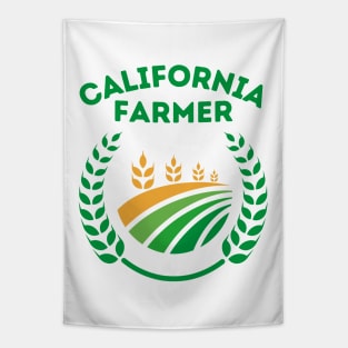 California Farmer Tapestry