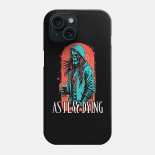 As I Lay Dying Long Haired Metal Phone Case