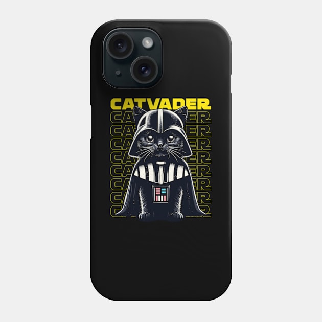 Cat Vader | Anti-Hero | Villain | Pop Culture | Sci-Fi Phone Case by Ikibrai