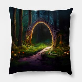 Elven arch Pillow