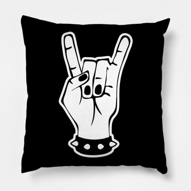 ROCK ON Pillow by BG305