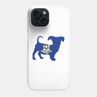 Chiweenie Dog Lover Connecticut Flag Phone Case