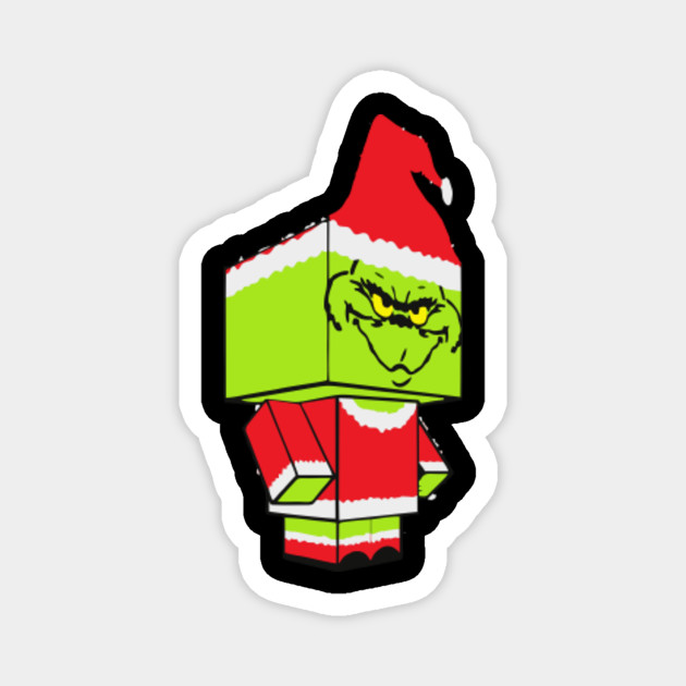 Grinch Stole In Roblox Roblox Magnet Teepublic - roblox grinch game