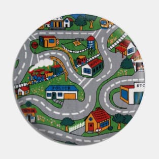 Throwback Kids Kindergarten Play Mat Pin