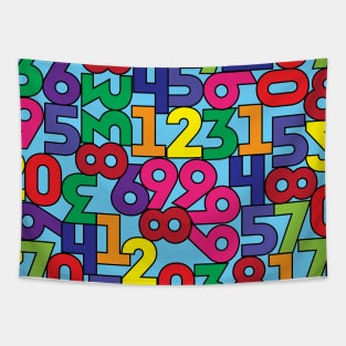 100 Numbers Tapestry