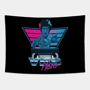 VHS Hero Bruce Lee Tapestry