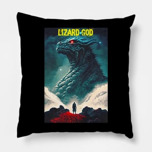 Lizard God 01 Pillow