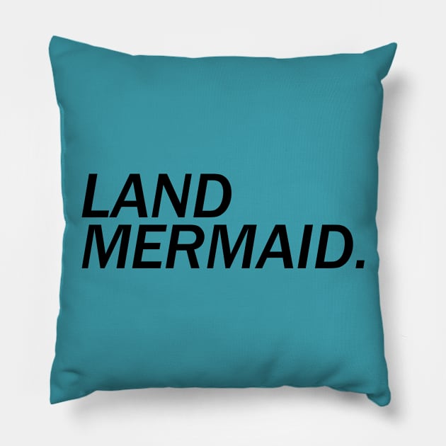 Land Mermaid. Pillow by kimstheworst