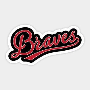 Atlanta Braves Stickers for Sale
