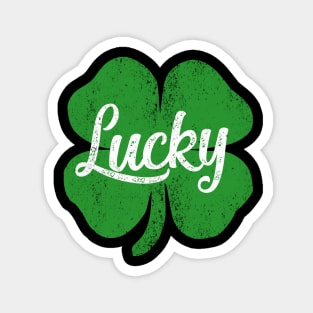 st patricks day lucky Magnet