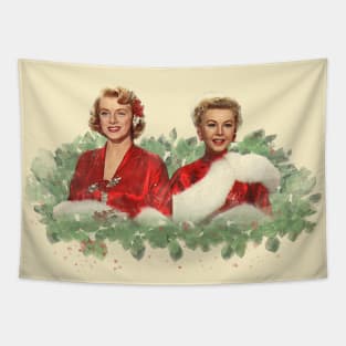 Sisters - A Merry White Christmas Tapestry