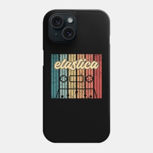 elastica cassette retro vintage Phone Case