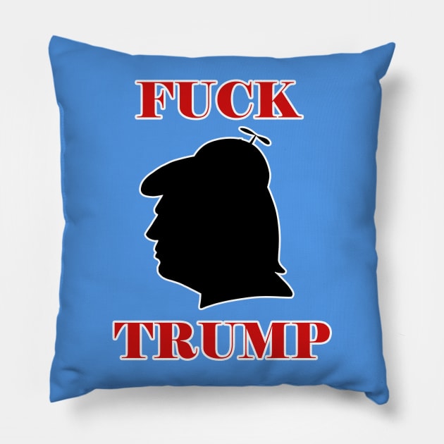 Fuck Trump Pillow by theruins