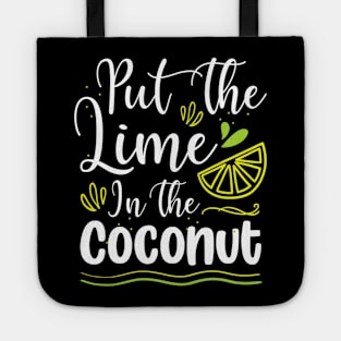 Put the lime in the coconut Summer Casual Tote
