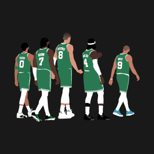 Boston Celtics Starting Five T-Shirt