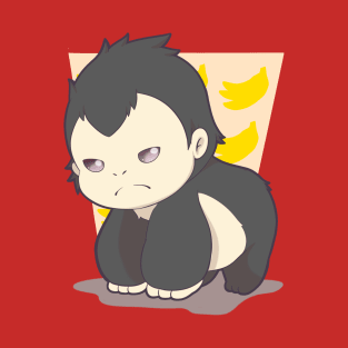 Cute chibi gorilla T-Shirt