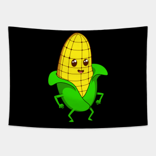 Comic corncob Tapestry