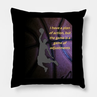 Basketball T shirt design Pillow