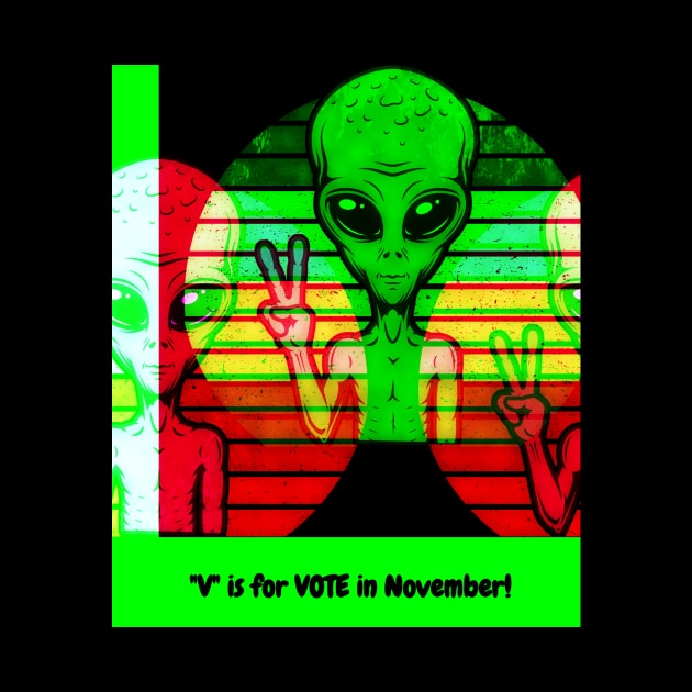 "V" is for VOTE in November by PersianFMts