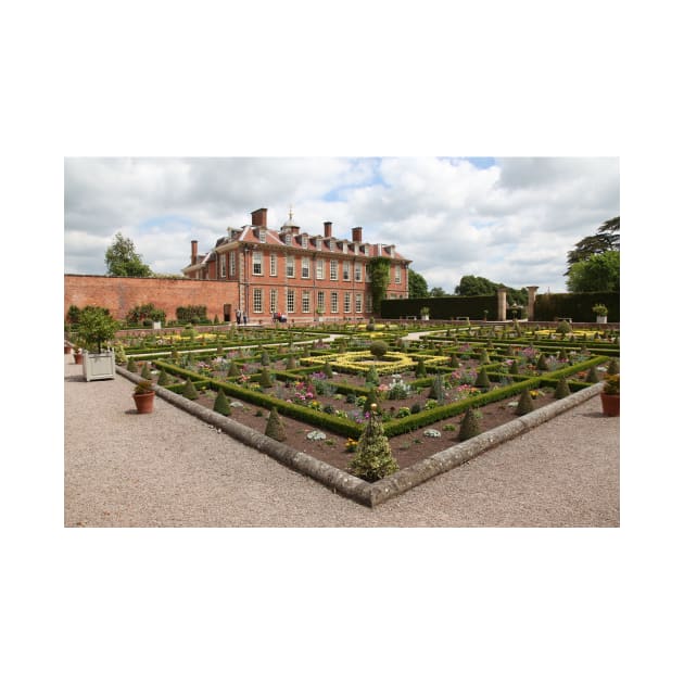 Hanbury Hall and Parterre Garden by JohnDalkin