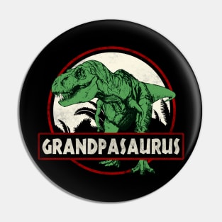 Grandpasaurus Rex Funny Grandpa Shirt Vintage Grandpa Gift Grandfather Gift Grandfather Birthday Father's Day Gift Shirt Dinosaur Gift Pin