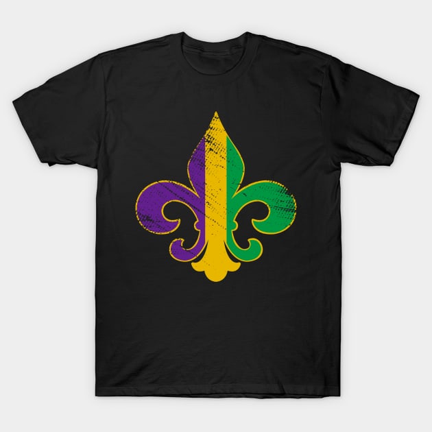 Mardi Gras Fleur De Lis Glitter Stickers - 3 color