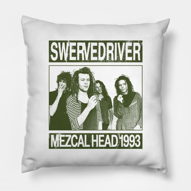 Swervedriver - Fanmade Pillow by fuzzdevil