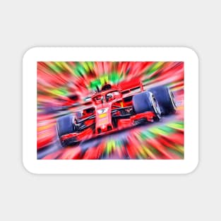 Kimi Raikkonen #7 Magnet