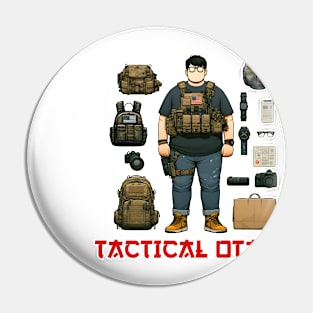 Tactical Otaku Pin