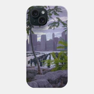 Manhattan Skyline Brooklyn NYC Phone Case