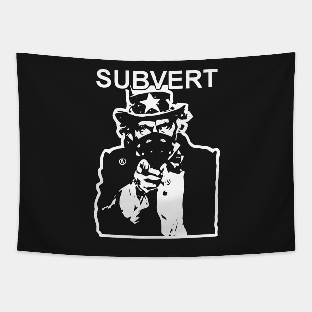 Anti-Government Tapestry by ChatNoir01