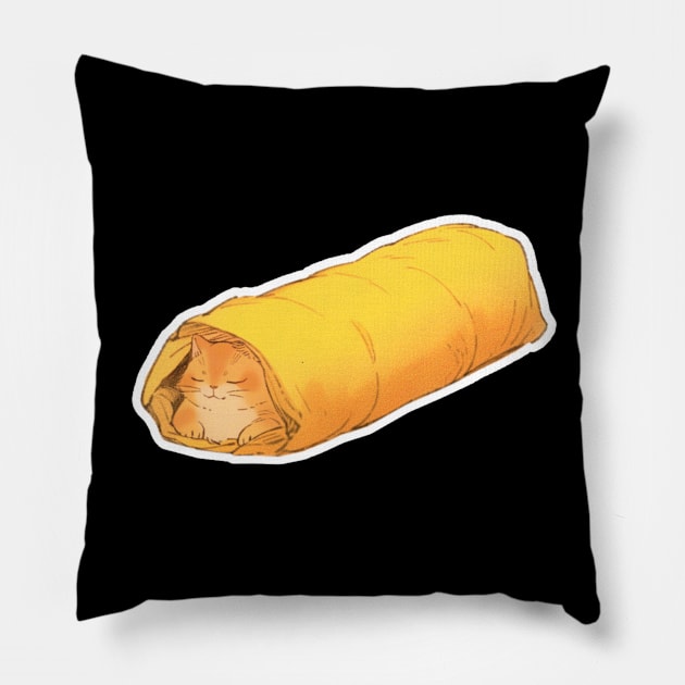 Furr-ito Pillow by Newdlebobs