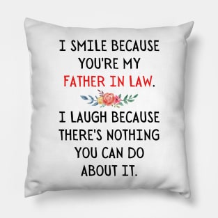 Father in Law humor Pillow