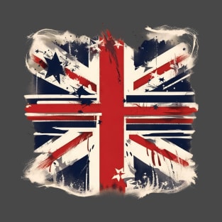 Brit Glory Grunge Flag Bonus T-Shirt