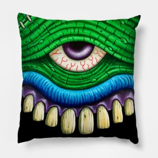 GREEN MEANIE Pillow