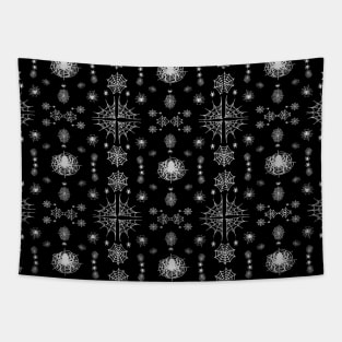 halloween, spider, webs, pattern Tapestry