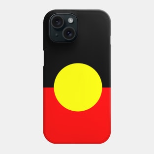 Australian Aboriginal Flag Phone Case