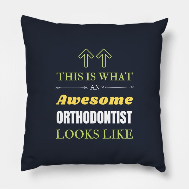 Orthodontist Pillow by Mdath