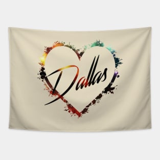 I Love Dallas Tapestry