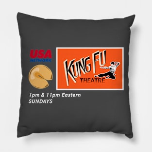 Kung Fu Theatre Pillow