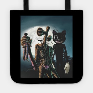 Siren head and Cartoon Tote