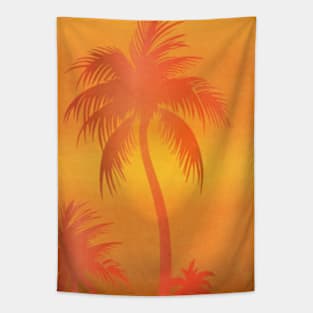 Tropical Palm Tree Tapestry