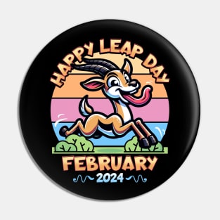 Happy Leap day 2024 Pin